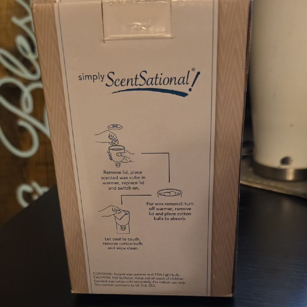 ScentSationals Floral Scented Wax Warmer - Picture 2 of 5
